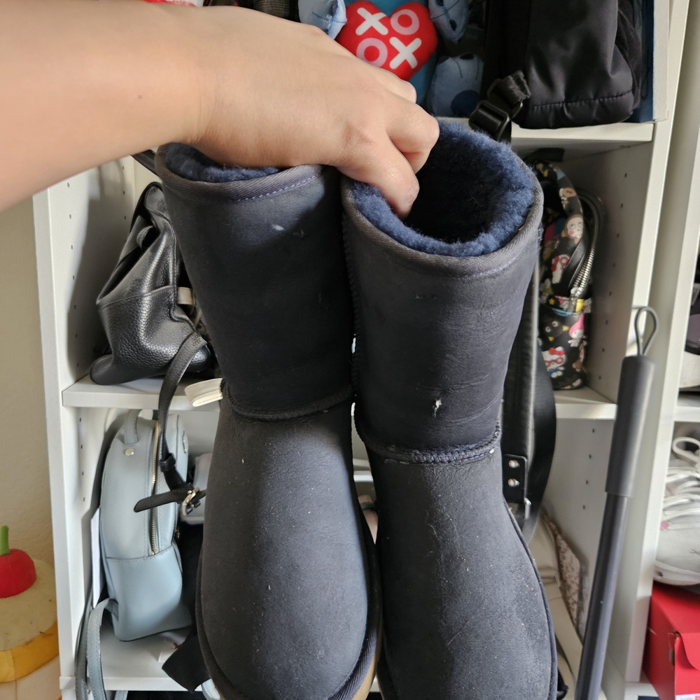 UGG Women's Navy Blue Boots